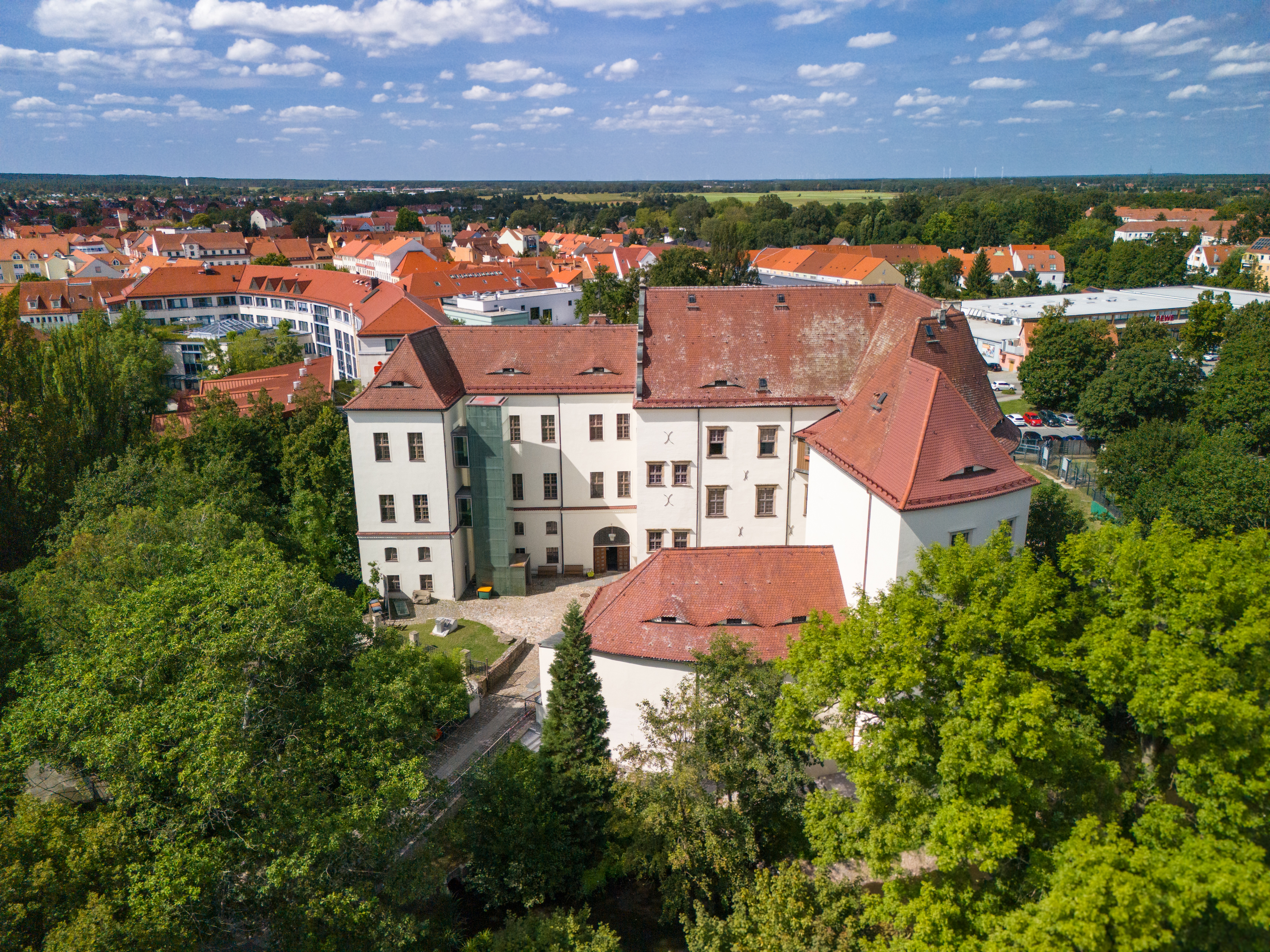Außenansicht Schloss Hoyerswerda